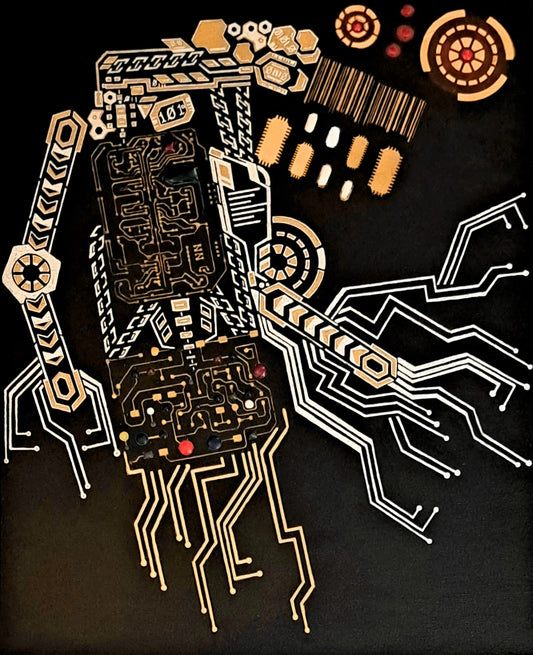 [Th3 G33ks w3r3 R1ght] Circuit Board Robot no.1