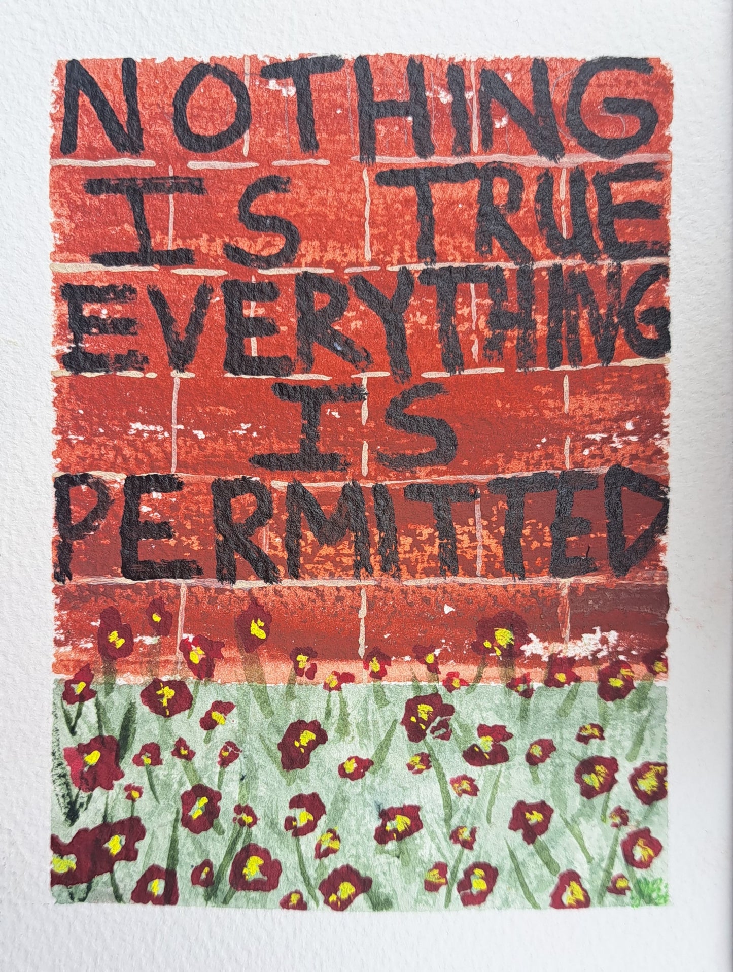 ![The Writing is on the Wall] Truth is stranger than Fiction
