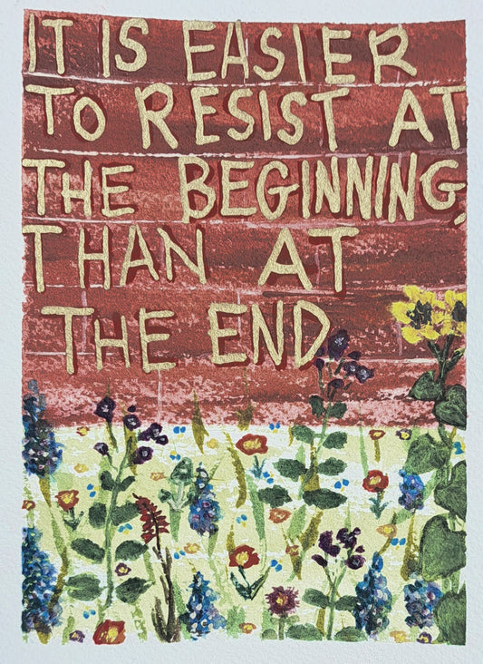 ![The Writing is on the Wall] Resistance 101