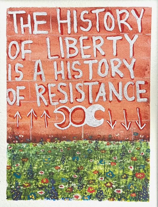 ![The Writing is on the Wall] History of Resistance