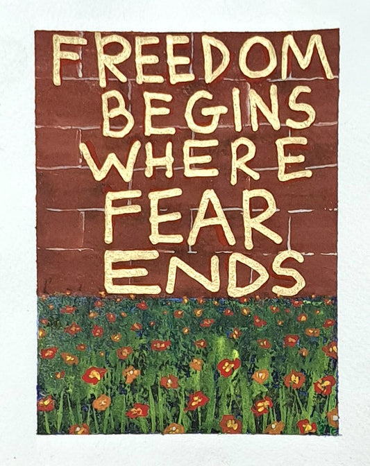 ![The Writing is on the Wall] Face your Fears